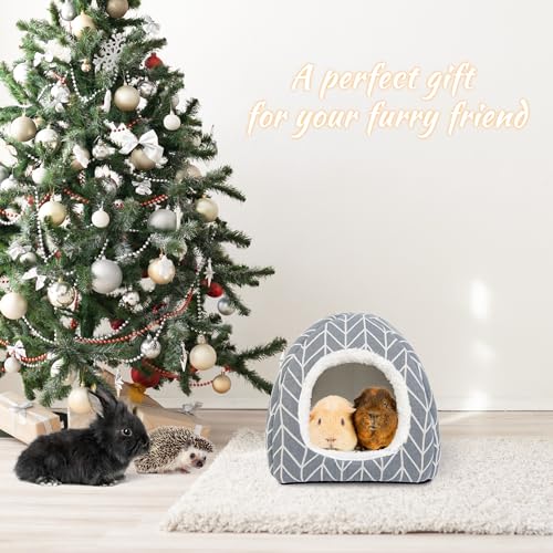 New Tierecare Guinea Pig Hideout Bed 2-Pack Cozy Caves | 2-Pack