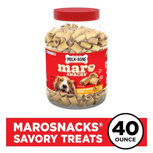 New Milk-Bone MaroSnacks Dog Treats | Peanut Butter • 40 oz