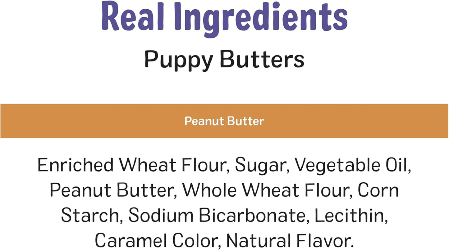 Three Dog Bakery Peanut Butter Lovers Dog Treats | Creamy Peanut Butter Filling • 28.8 oz