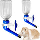 New PINVNBY 2PCS Small Animal Water Bottle | (Blue)