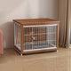 New Rabbit Hutch Indoor for 2 Rabbits with Pull-Out Tray Off-Ground | Brown
