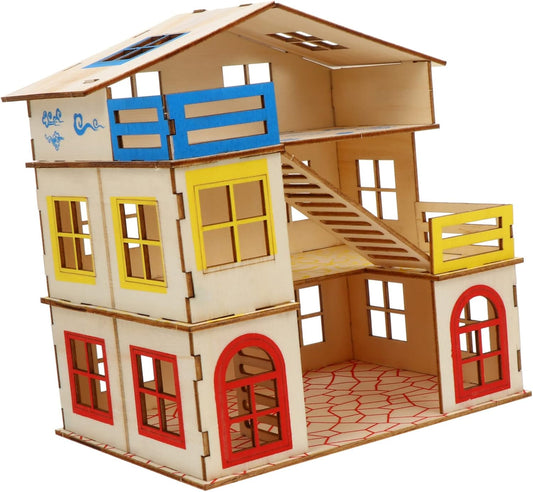 New BCOATH Pet Villa Multi-Layer Hamster House with Ladder