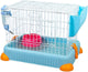 New Cozy Small Animal Habitat with Removable Tray | Blue