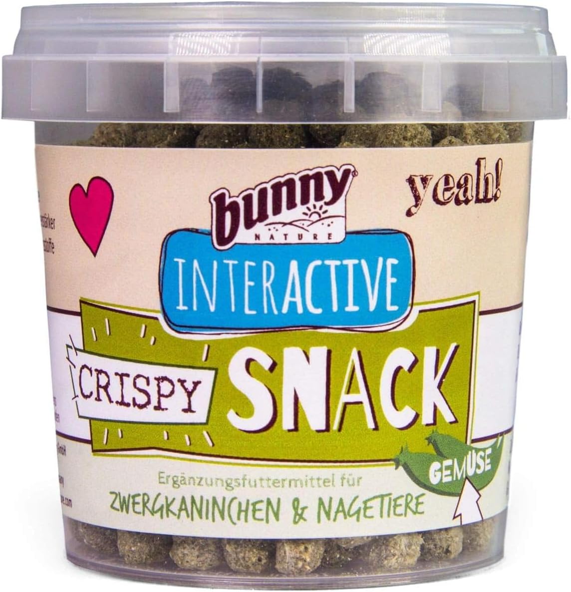 New Bunny Nature Crispy Snack Crunchy Treat for Small Animals | Vegetables