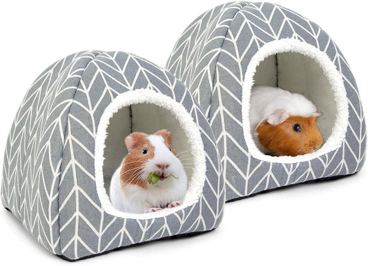 New Tierecare Guinea Pig Hideout Bed 2-Pack Cozy Caves | 2-Pack