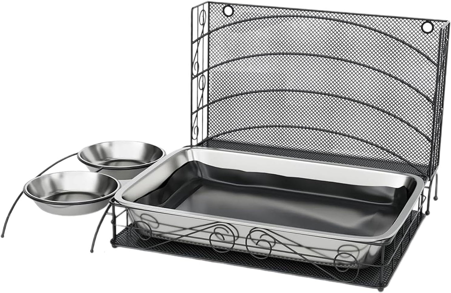 New YLHHWVY Rabbit Hay Feeder with Litter Box