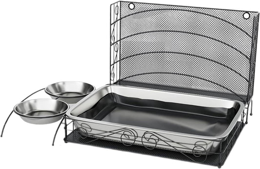 New YLHHWVY Rabbit Hay Feeder with Litter Box