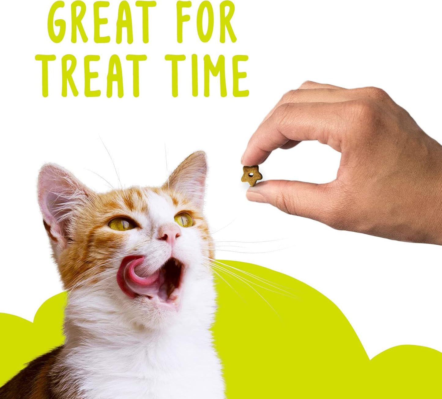 New Purina Friskies Natural Cat Treats, Party Mix Natural Yums With Wild Caught Tuna and Added Vitamins | 20 oz. Canister