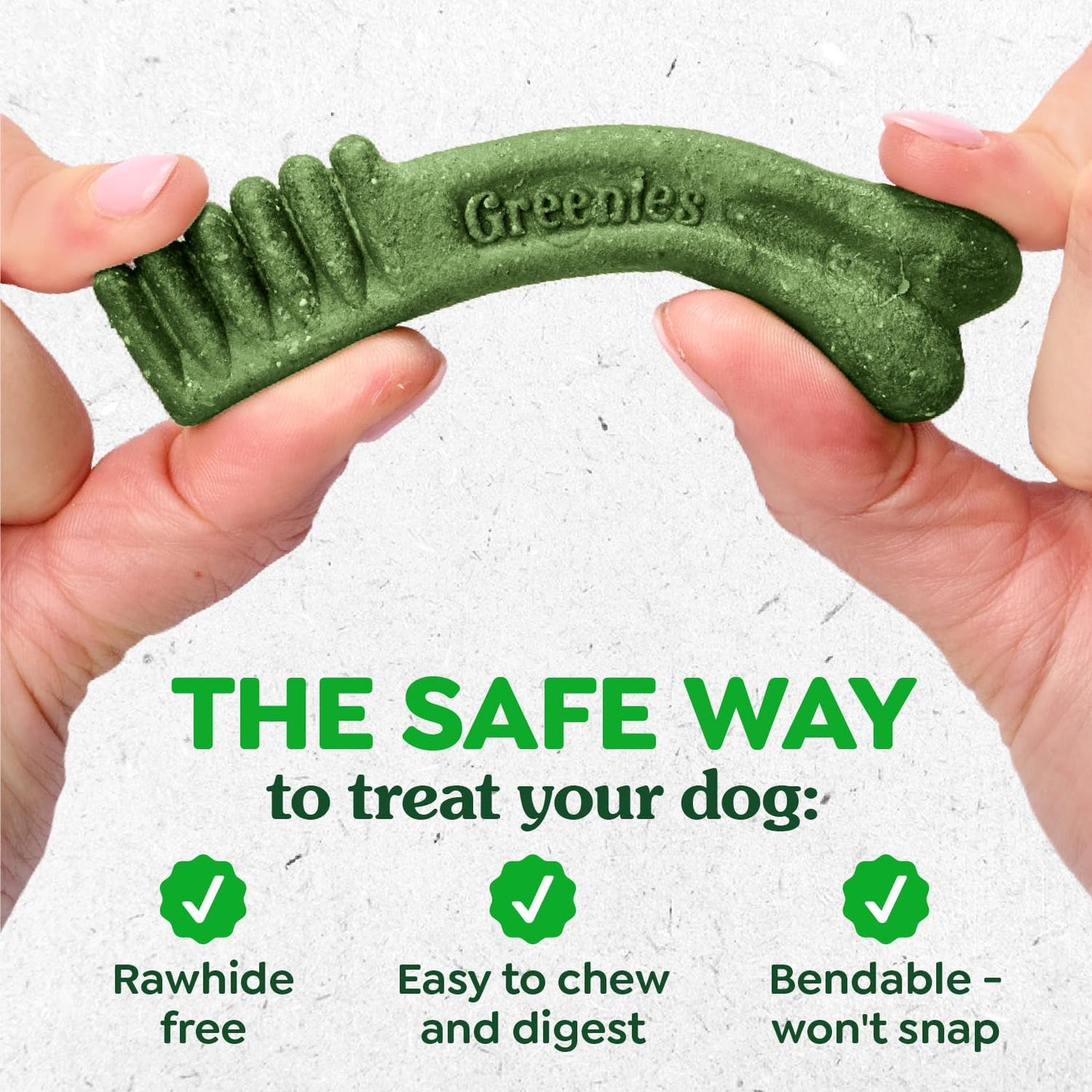 New Greenies Original Large Dental Dog Treats | 36 oz (24 treats)