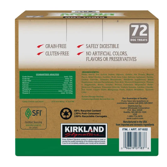 New Kirkland Signature Dental Chews | 72-count